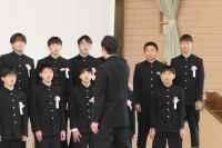 ３年生　卒業の歌